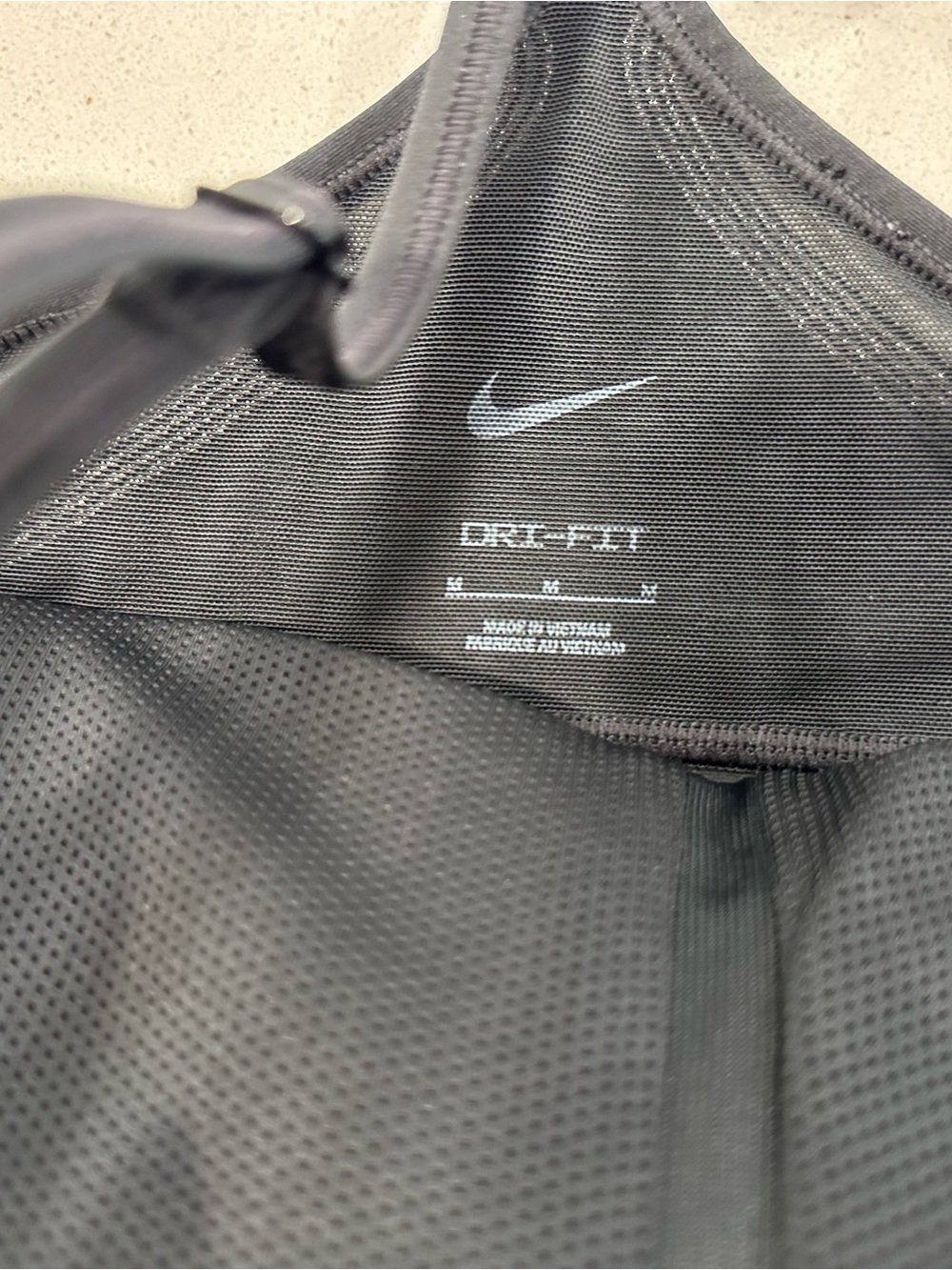 Nike Women's Strappy Sports Bras — White & Black - Picture 5 of 6